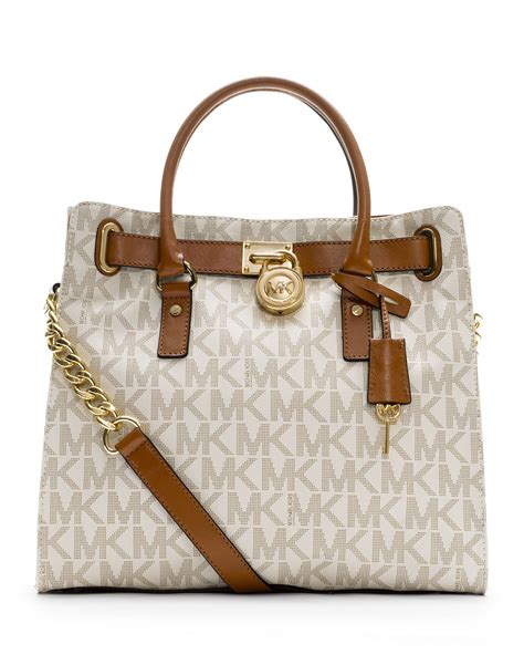 michael kors large hamilton tote ebay|michael kors large satchel handbag.